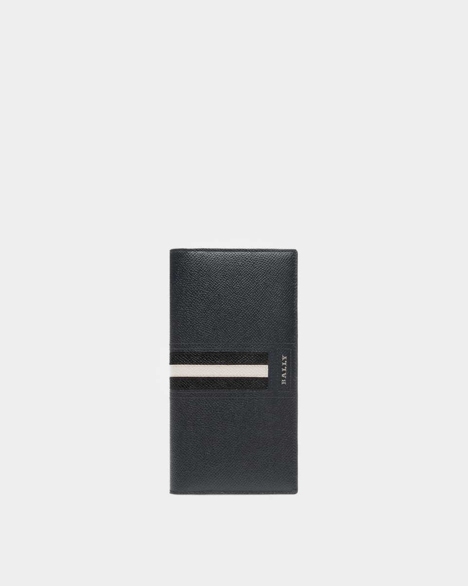 Bally Talder Leather Card Holder Black | JXOFS3492