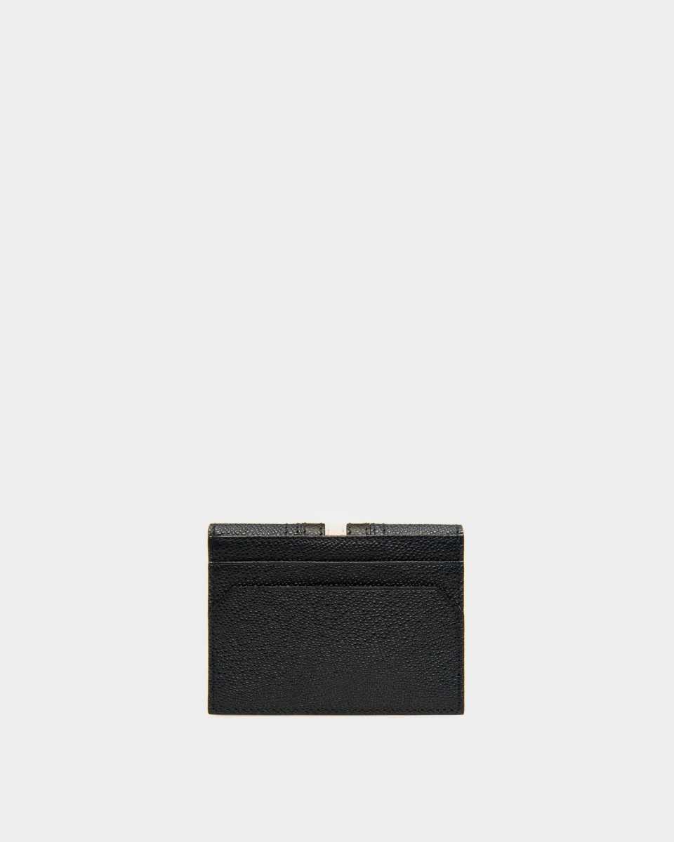 Bally Talder Leather Card Holder Blue | HYCGO4963