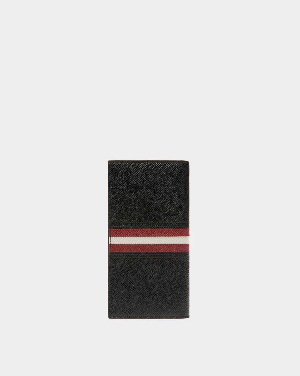 Bally Taliro Leather Continental Wallet Black | QDAXP9251