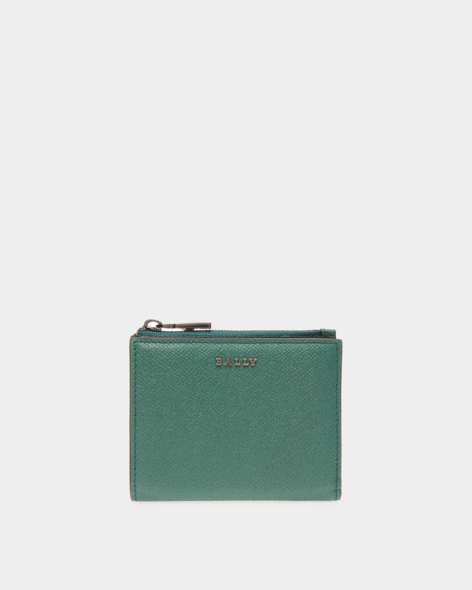 Bally Telen Leather Travel Wallet Blue | XLPQY8719