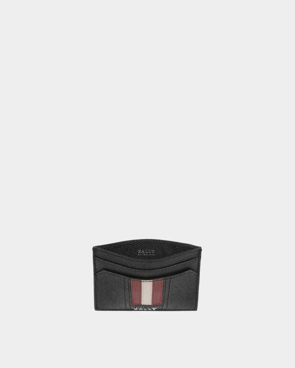 Bally Thar Leather Card Holder Black | IOTZV5164