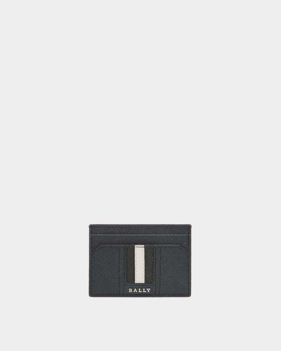 Bally Thar Leather Card Holder Black | IOTZV5164