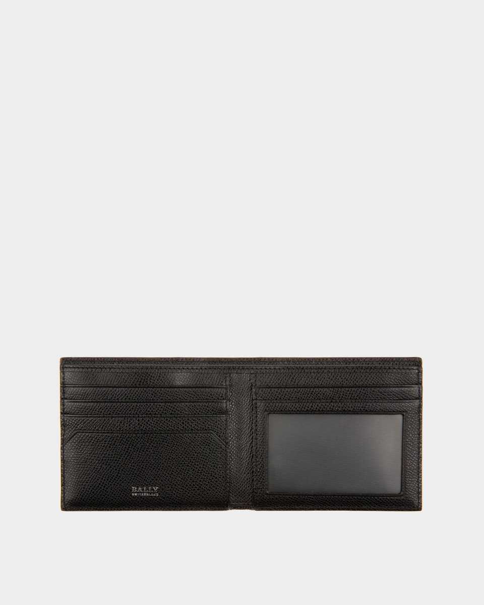 Bally Tonett Leather Wallet Black | UMPQS9378