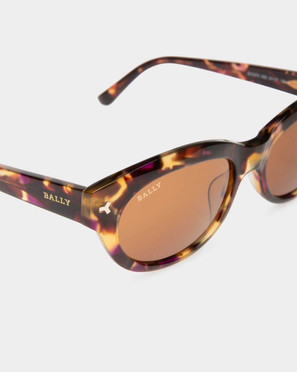 Bally Twinkle Acetate Sunglasses Brown | HRTLJ2617