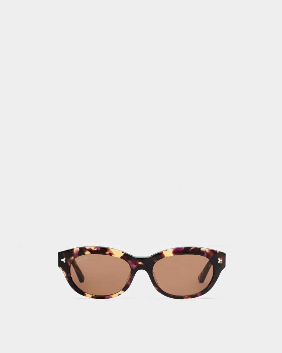 Bally Twinkle Acetate Sunglasses Brown | HRTLJ2617