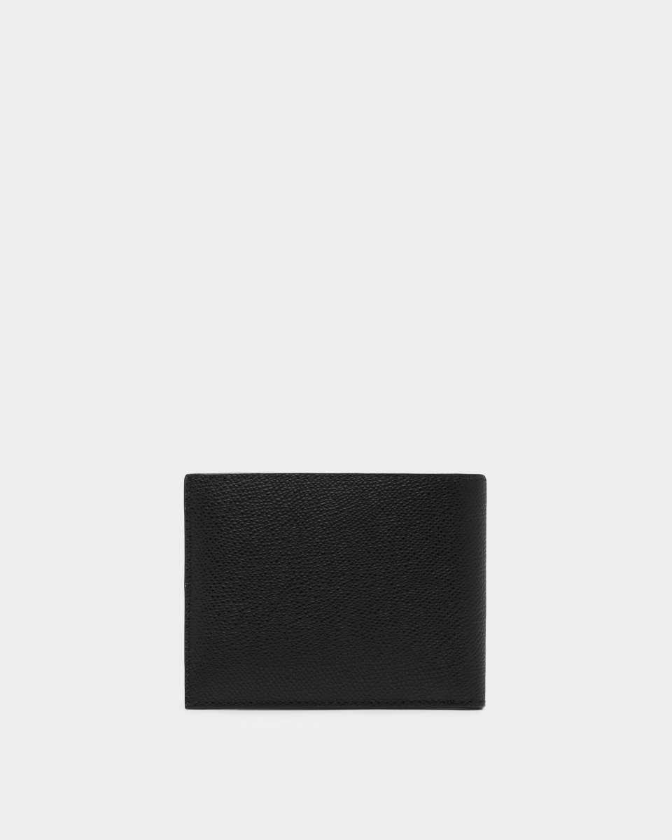 Bally Tydan Leather Wallet Black | GUMBH9173