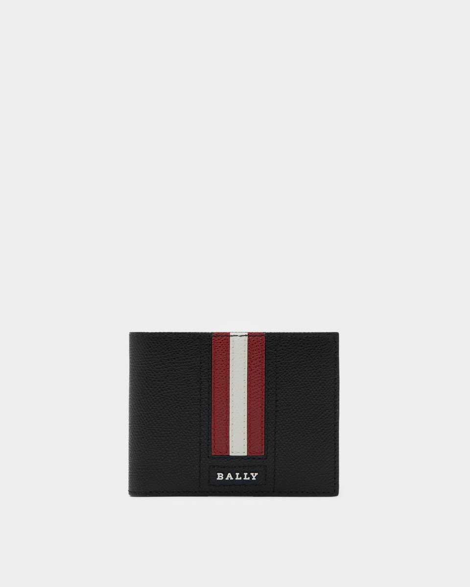 Bally Tydan Leather Wallet Black | GUMBH9173