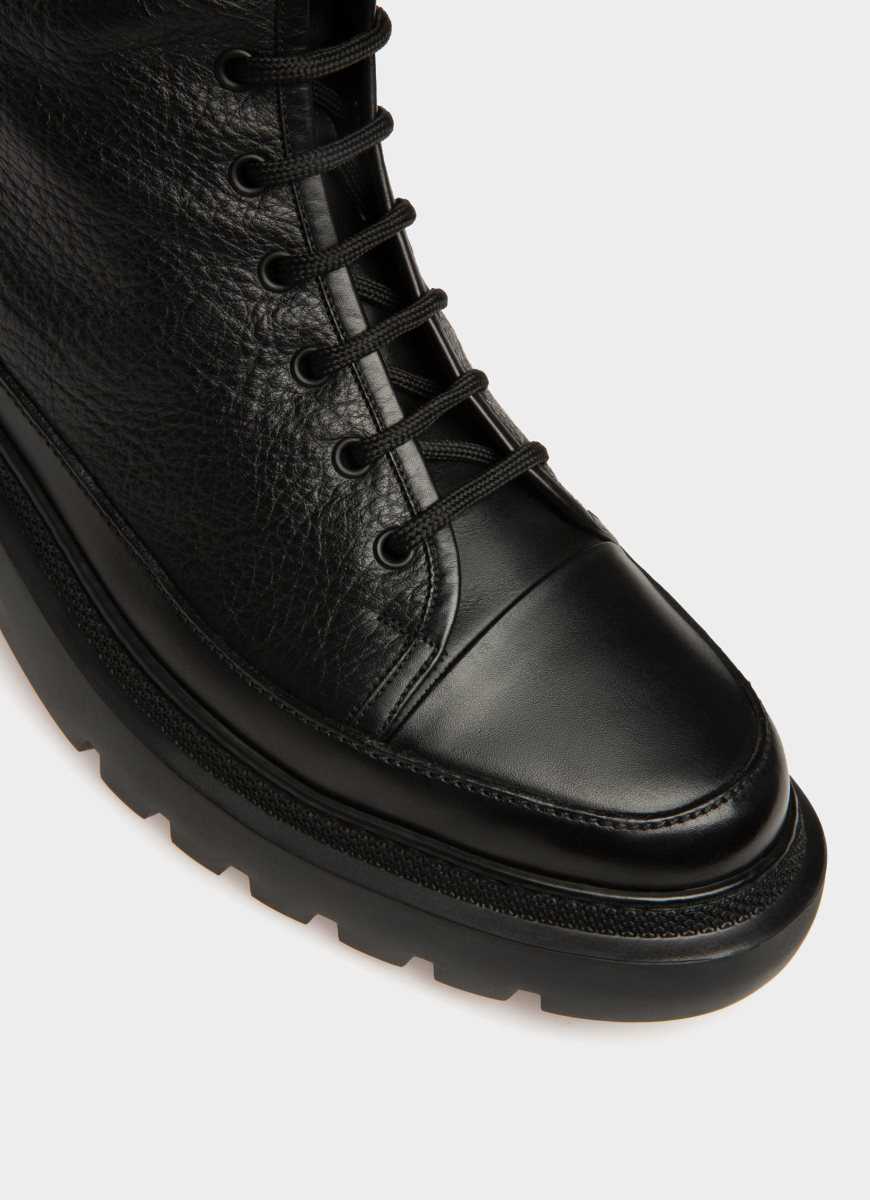 Bally Vatiz Leather Boots Black | KMHRI8710