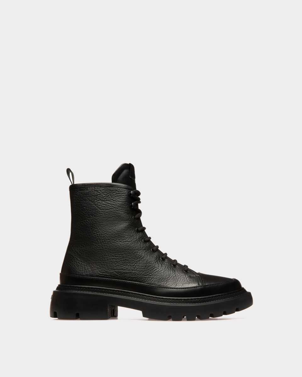 Bally Vatiz Leather Boots Black | KMHRI8710