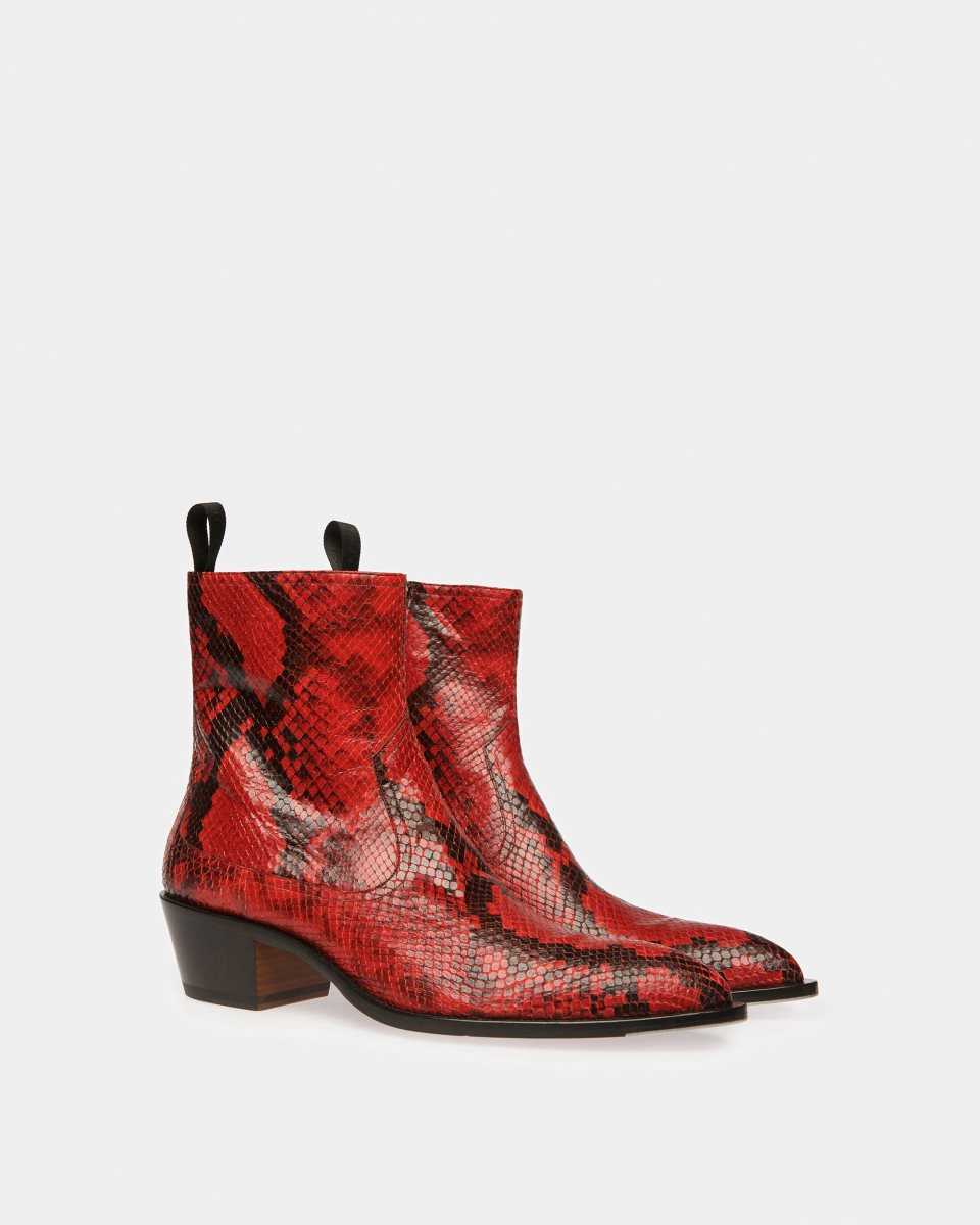 Bally Vegas Booties RED | TOHMU3871