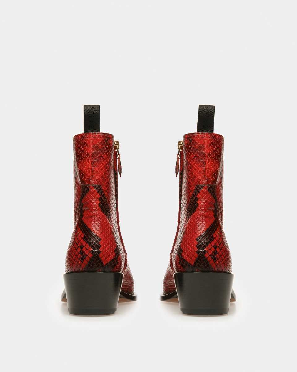 Bally Vegas Booties RED | TOHMU3871