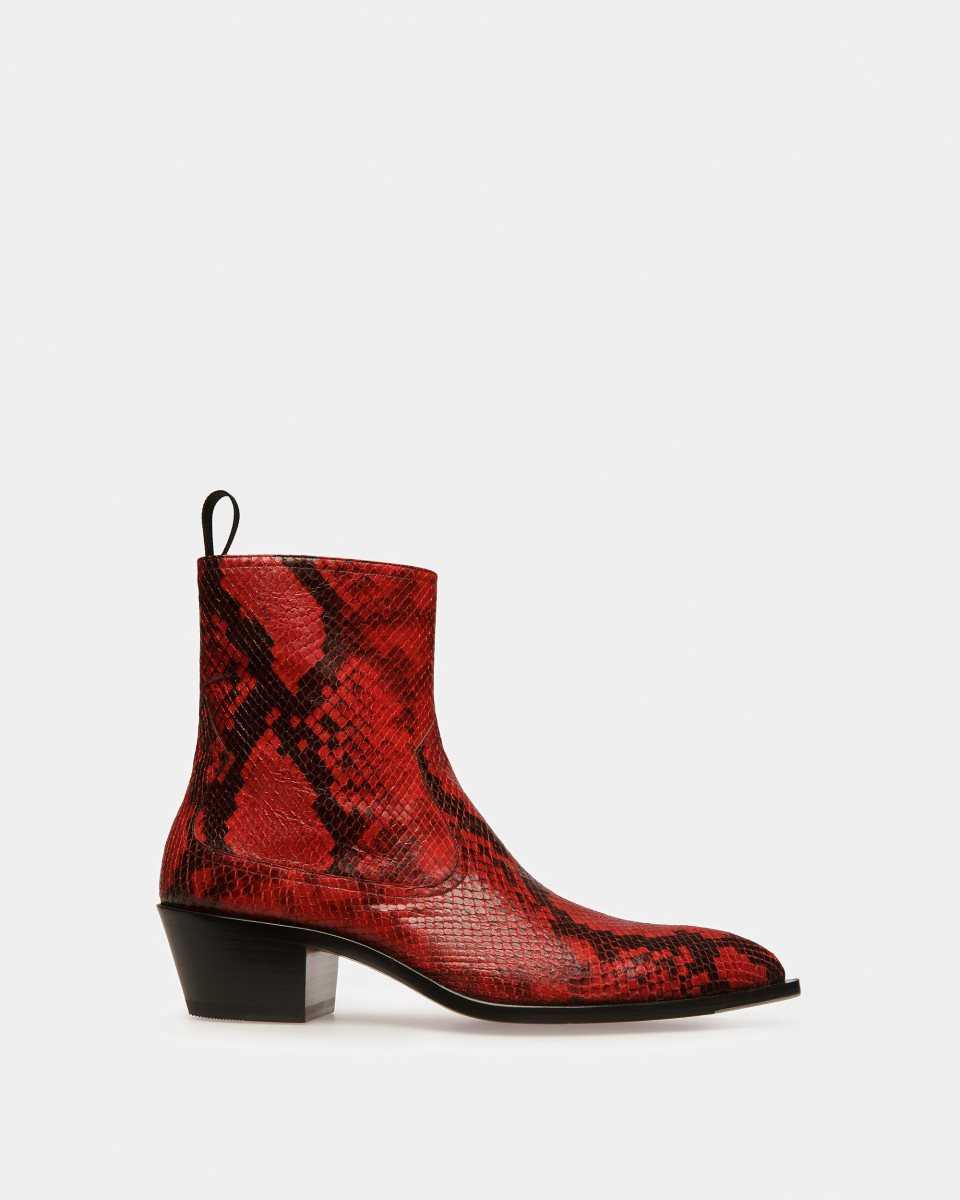 Bally Vegas Booties RED | TOHMU3871