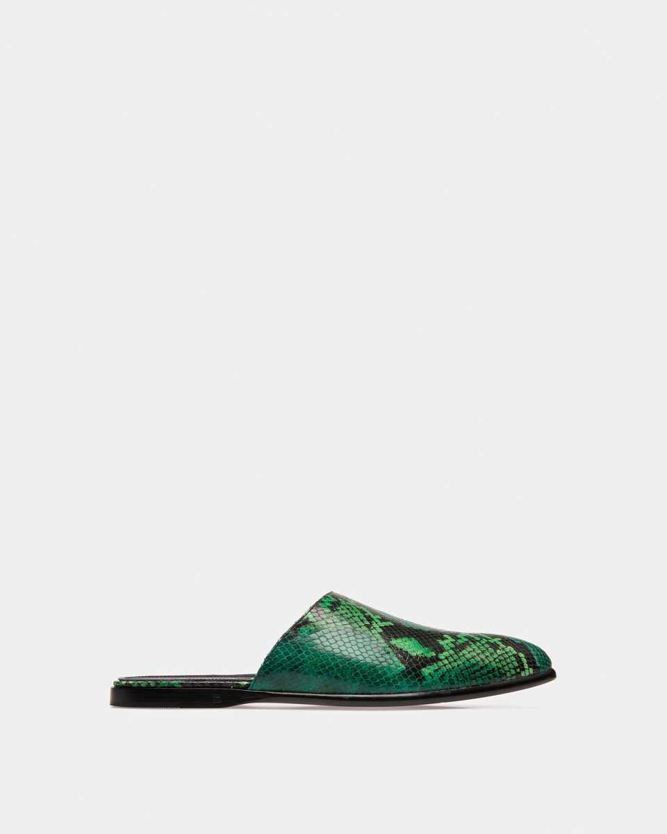 Bally Vegas Slipper Green | YWUDI8473