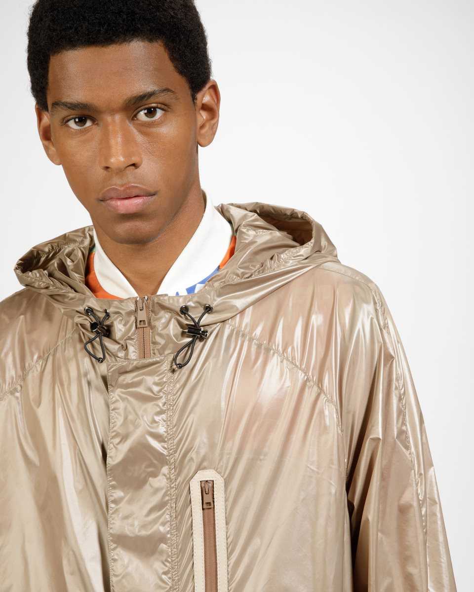 Bally Waterproof Hooded Cape Brown | RMSUB6981