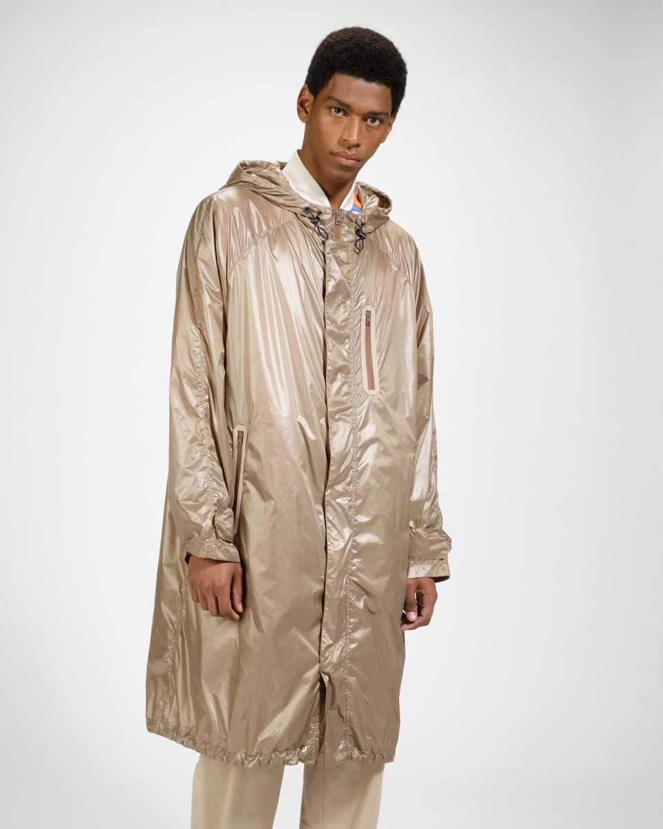 Bally Waterproof Hooded Cape Brown | RMSUB6981