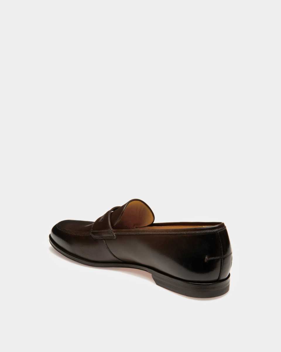 Bally Webb Calf Leather Loafer Brown | LGYRO6254