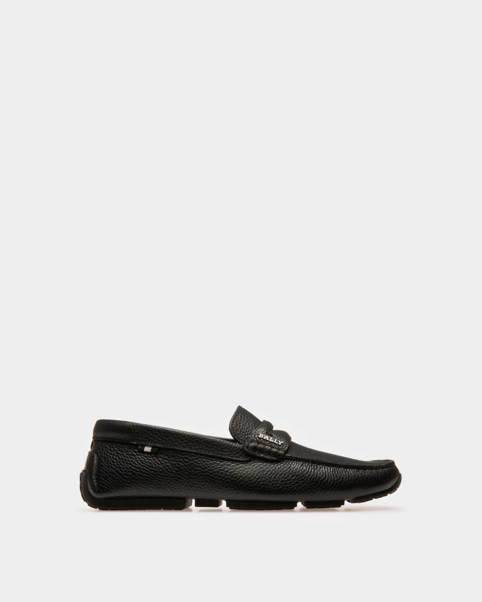 Bally Webb Calf Leather Penny Loafer Black | LEPOB7034