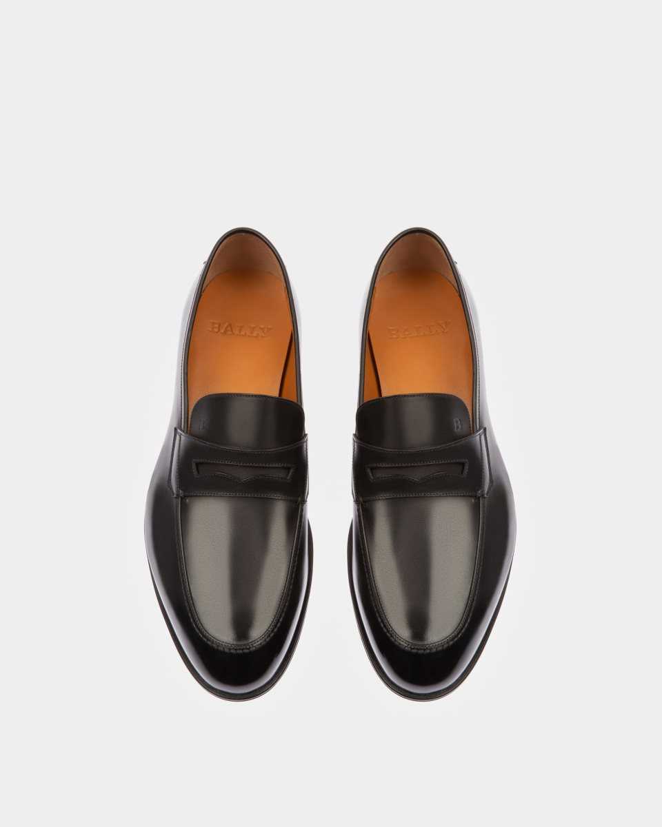 Bally Webb Calf Leather Penny Loafer Brown | GZXOW2796