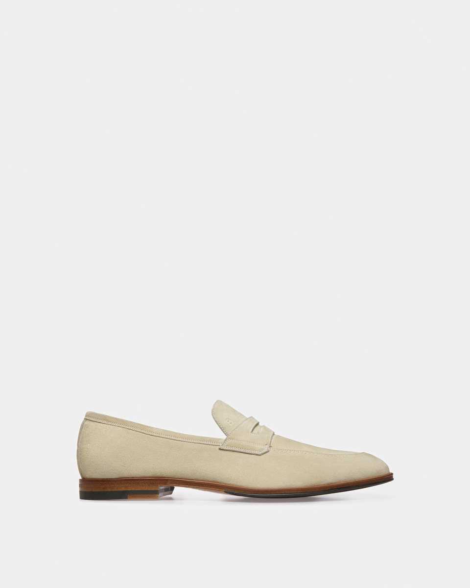 Bally Webb Leather Loafers Green | AQGVO8406