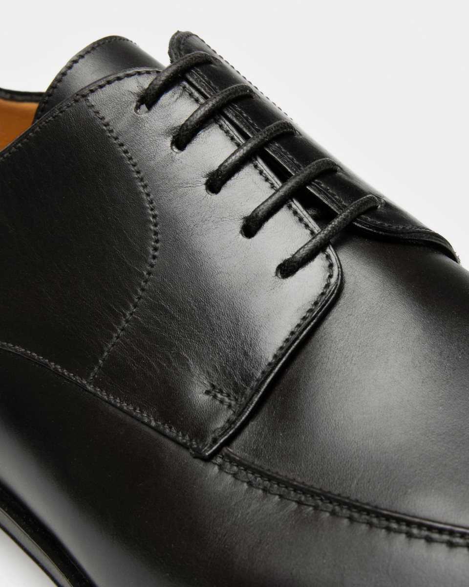 Bally Wedmer Leather Derby Shoes Black | NEVKG1958