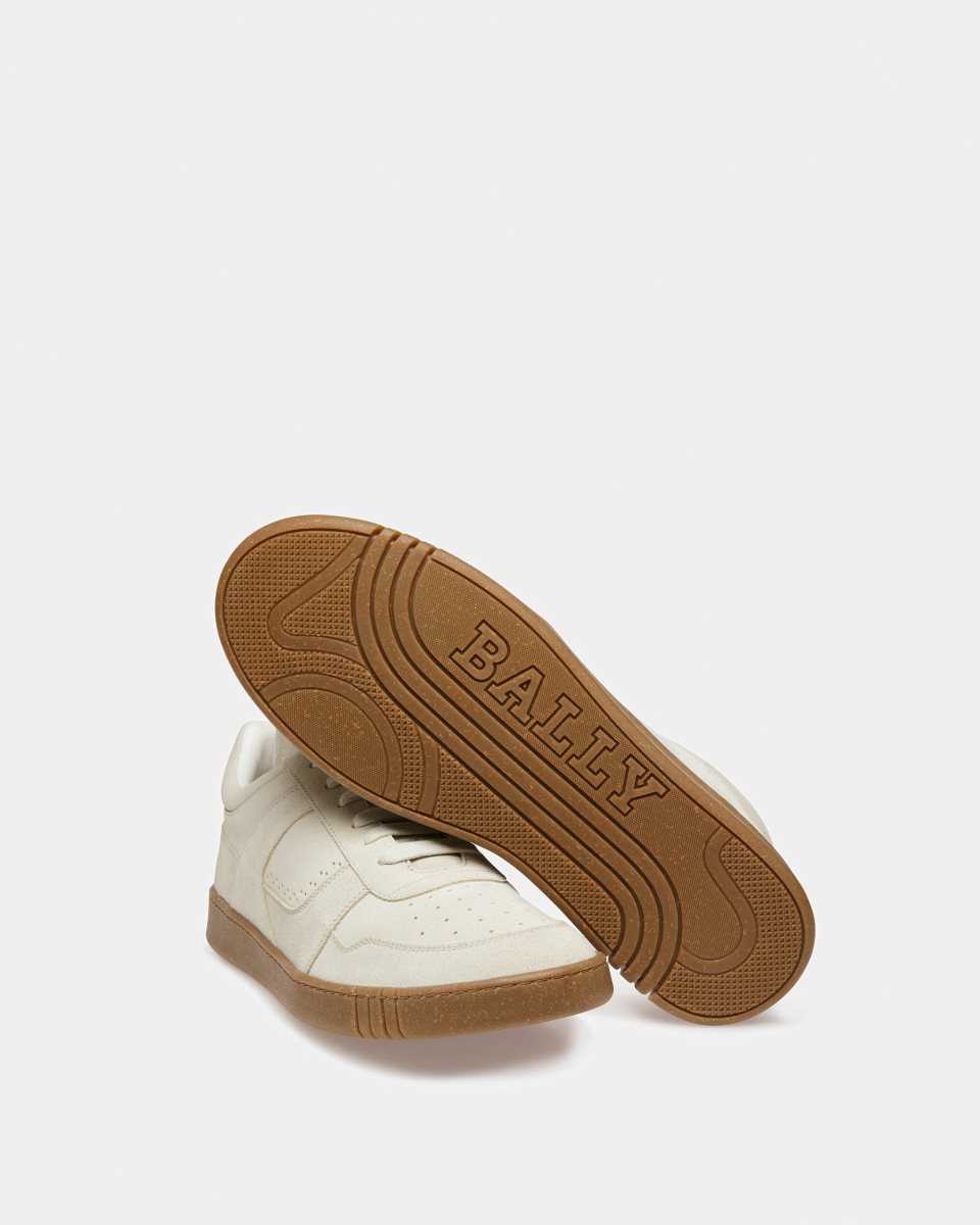 Bally Weky Leather Sneakers Neutral | XEFGU3978