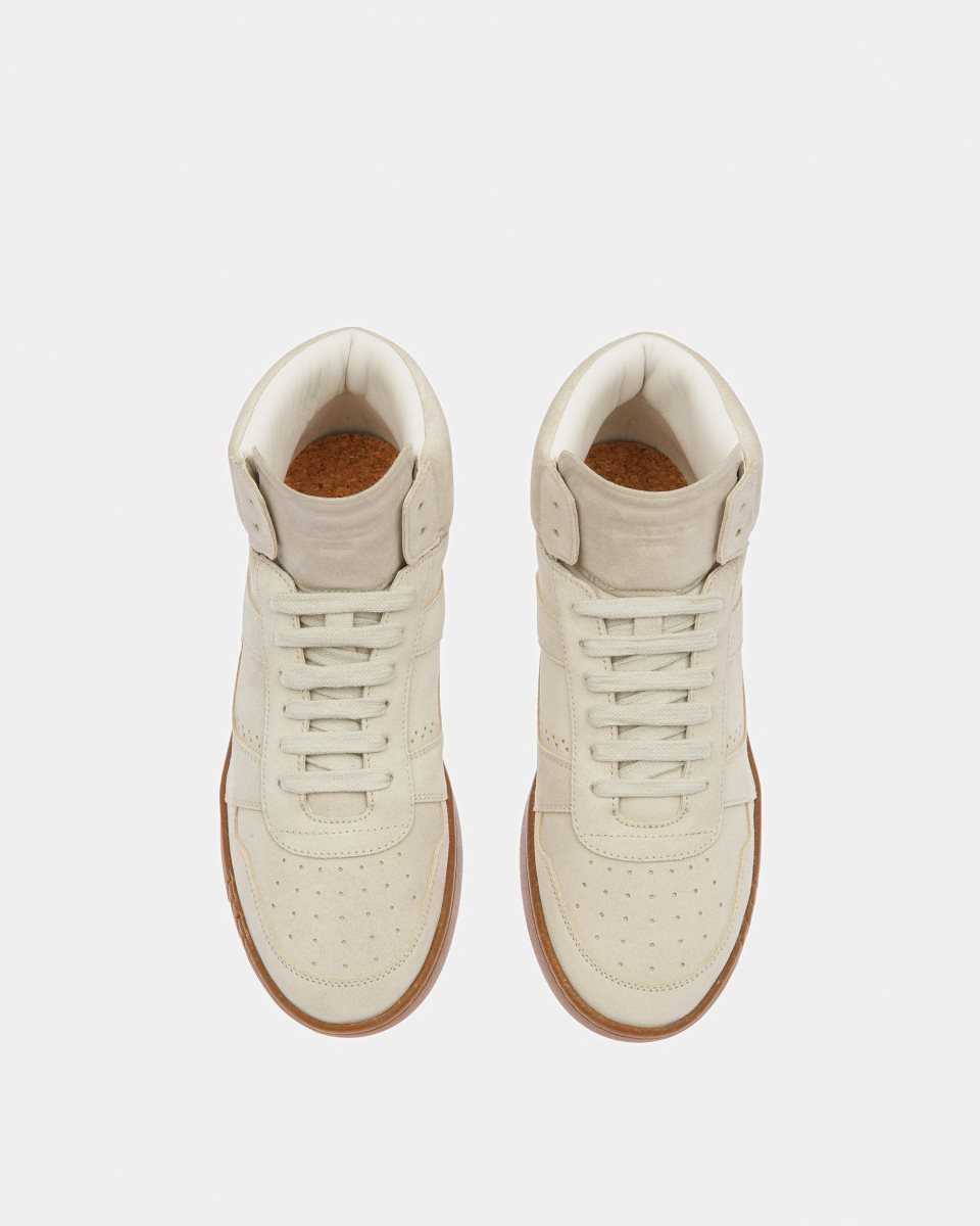 Bally Wiggles Leather Sneakers Neutral | KFWVT8071