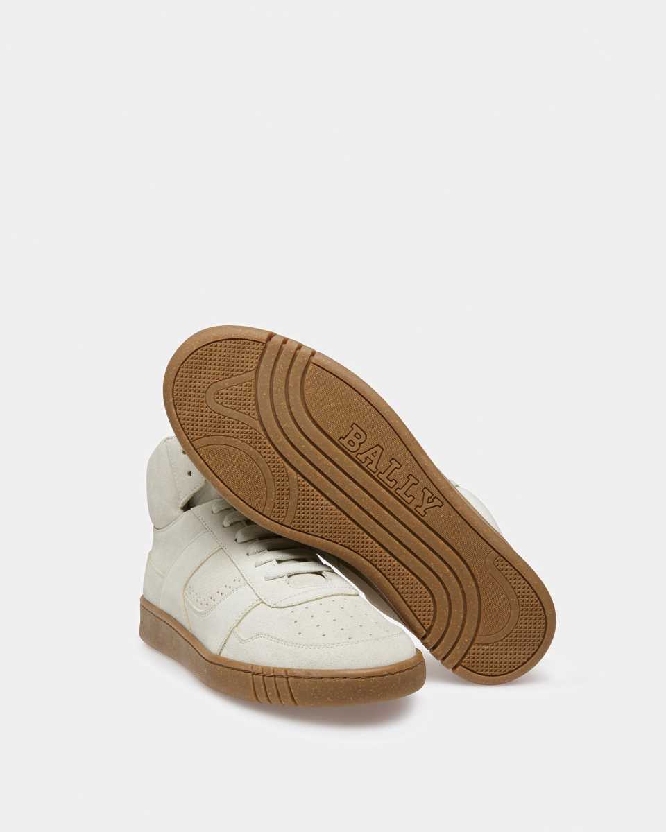 Bally Wiggles Leather Sneakers Neutral | KFWVT8071