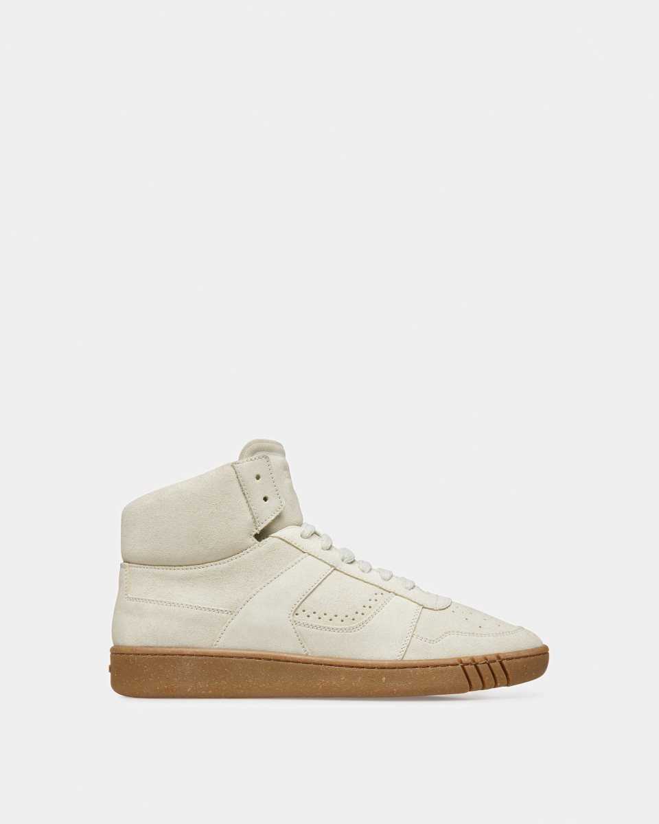 Bally Wiggles Leather Sneakers Neutral | KFWVT8071