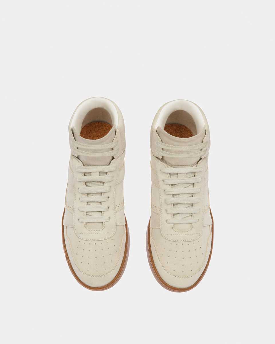 Bally Wiggles Leather Sneakers Neutral | UNLRM8270