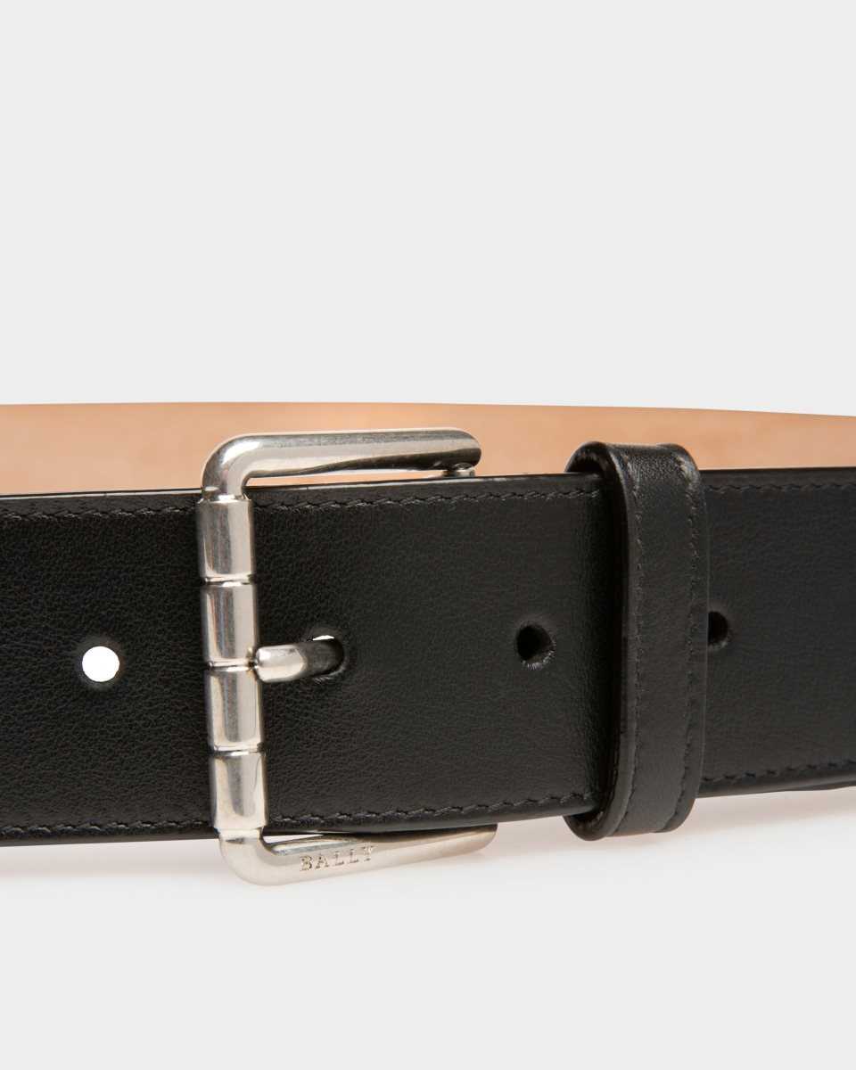 Bally Wilford Leather & Fabric 40mm Belt Multicolor | FILPM3820