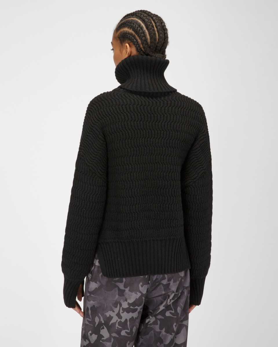 Bally Wool And Cashmere Roll Neck Black | NAVFS7934