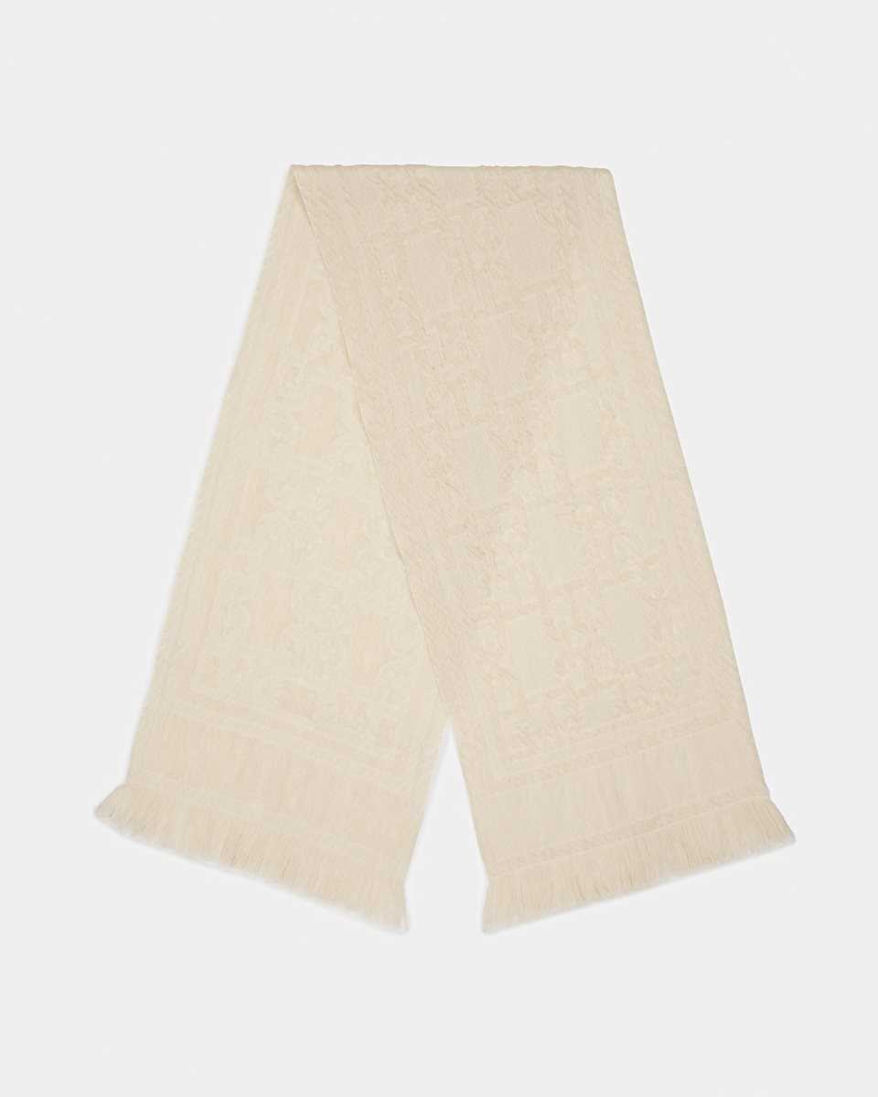 Bally Wool And Silk Scarf White | ILPXO4823