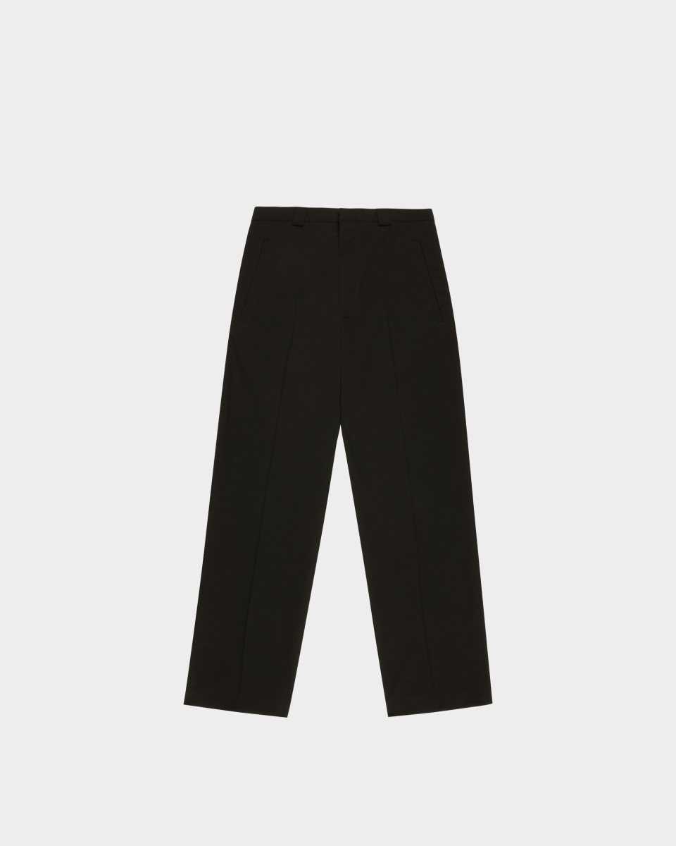 Bally Wool Mix Trousers Black | IQXES0796