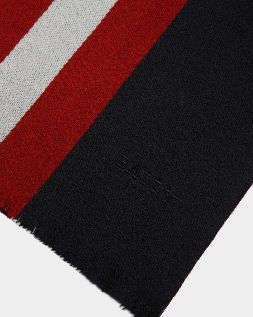 Bally Wool Scarf Grey | FJTYK2089