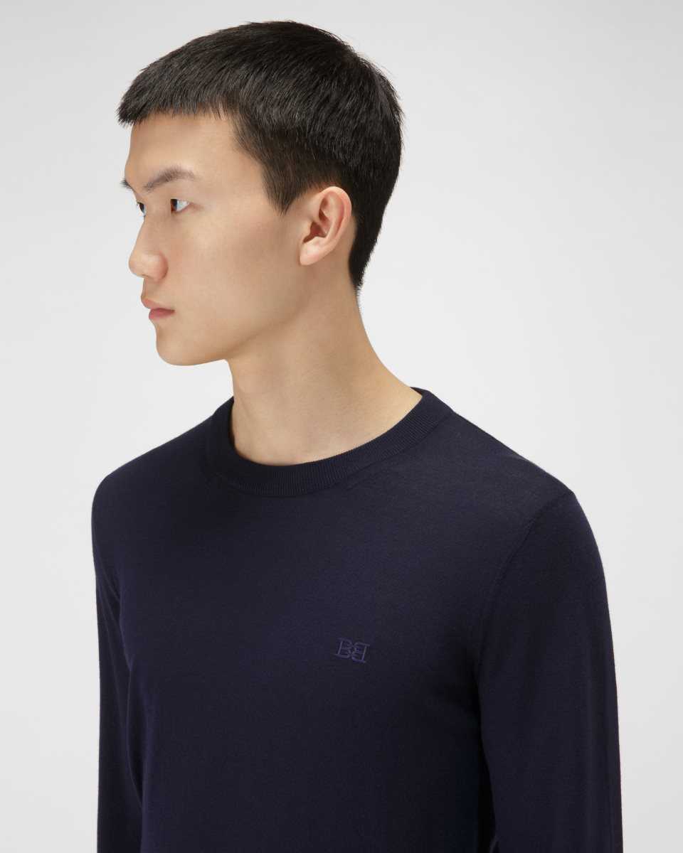 Bally Wool Sweater Blue | KPYJH9075