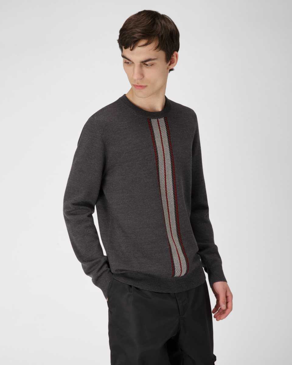 Bally Wool Sweater Grey | KBXIW0138